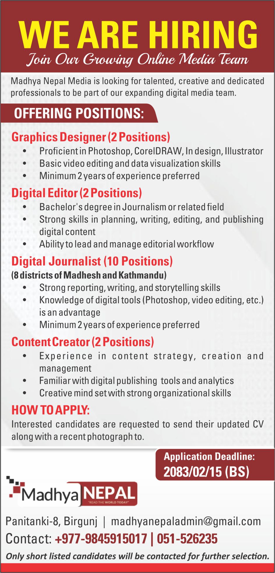 MADHYA NEPAL MEDIA