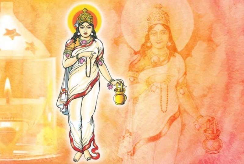नवरात्रको दोस्रो दिन ब्रह्मचारिणी देवीको पूजा आराधना