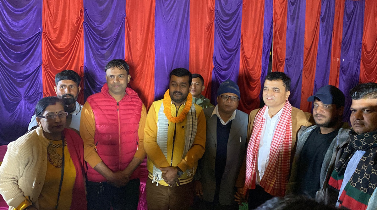 पर्सा-१ बाट प्रदीप यादवलाई जिताएर पठाउनुस्, एमालेले मन्त्री बनाउँछ : उपमहासचिव योगेश भट्टराई