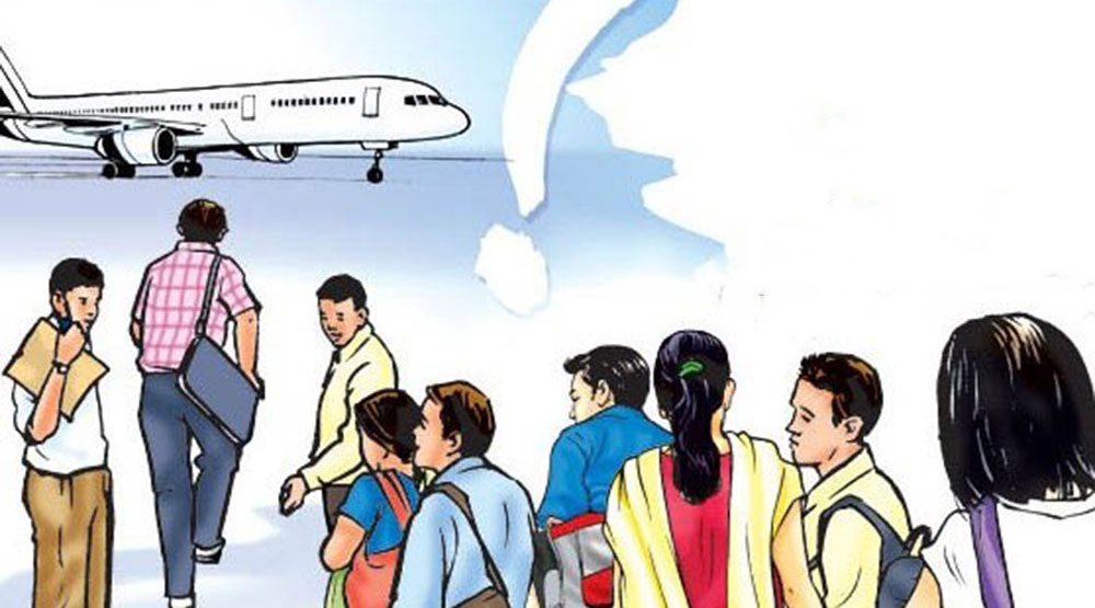 साउनमा ७० हजारभन्दा बढी नेपालीले लिए वैदेशिक रोजगारीको श्रम स्वीकृति