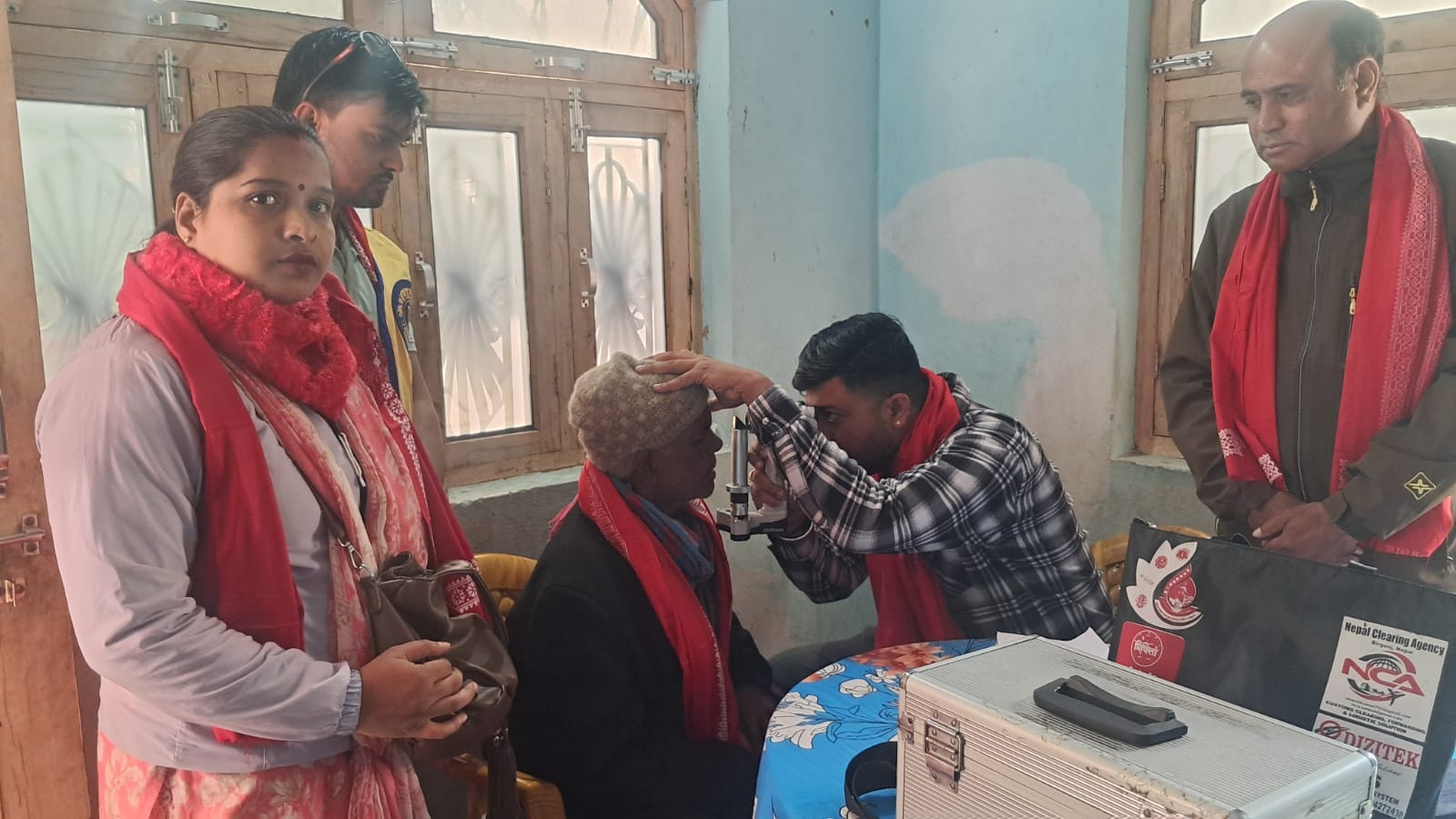 ५७ जनामा मोतियाबिन्दु पत्ता, निःशुल्क शल्यक्रियासहित आँखाको स्वास्थ्य शिविर सम्पन्न