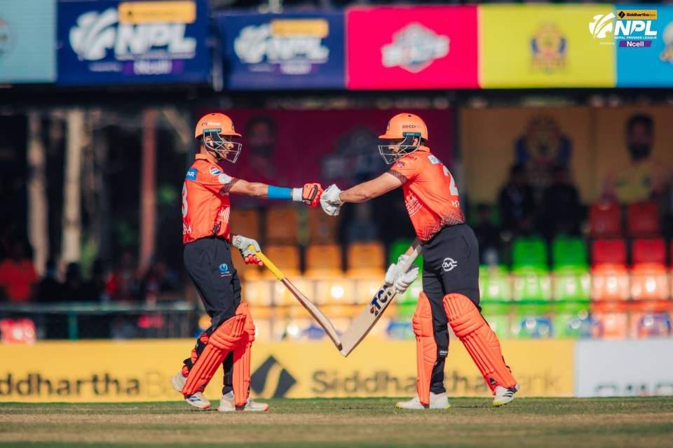 चितवन राइनोजले कर्णाली याक्सलाई चार विकेटले हराउँदै एनपीएलमा विजयी सुरुवात