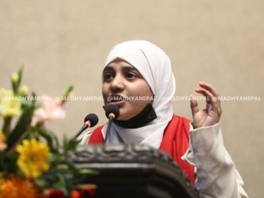 वीरगञ्जकी मुस्कान खातुन कम्युनिस्ट पार्टीमा प्रवेश, केन्द्रीय सदस्य बनाउने निर्णय