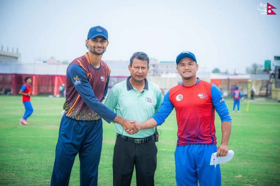 वर्षाका कारण कर्णाली र लुम्बिनीबीचको खेल रद्द, अंक बाँडफाँट