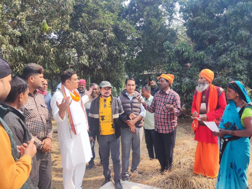 पर्सा–१ मा कांग्रेस उम्मेदवार रुङटाको घरदैलो अभियान: “जनताको विश्वास नै मेरो पूँजी”