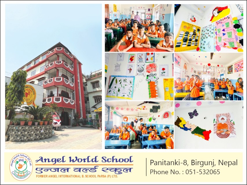 एञ्जल वल्र्ड स्कुलमा कक्षा श्रंगार प्रदर्शनी 