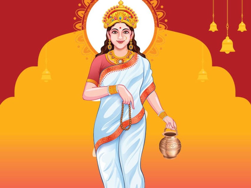 नवरात्रको दोस्रो दिन ब्रह्मचारिणी देवीको विशेष पूजा आराधना