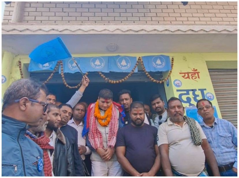 पर्सा–१ मा राष्ट्रिय स्वतन्त्र पार्टीको सम्पर्क कार्यालय उद्घाटन