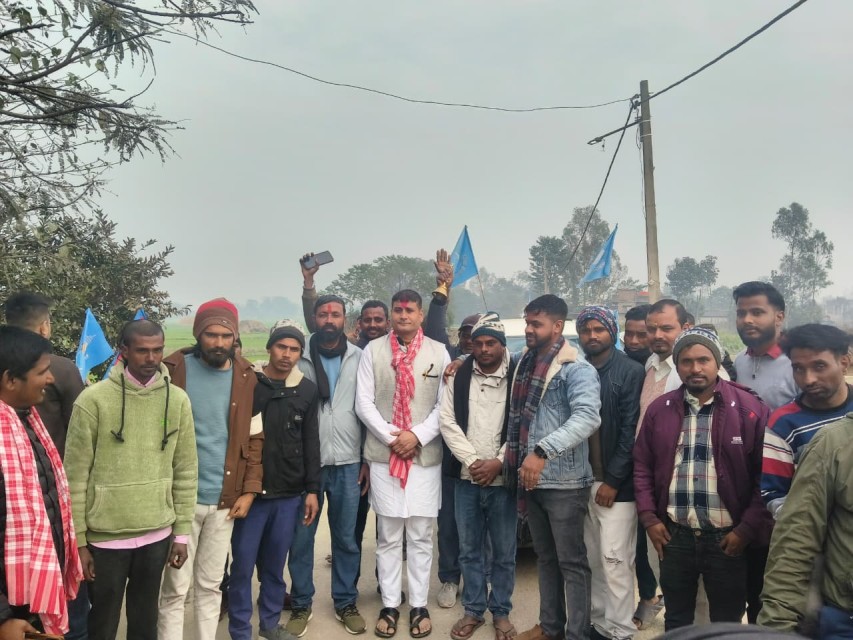 पर्सा–१ मा रास्वपाका उम्मेदवार हरि पन्तले घरदैलो अभियान सुरु