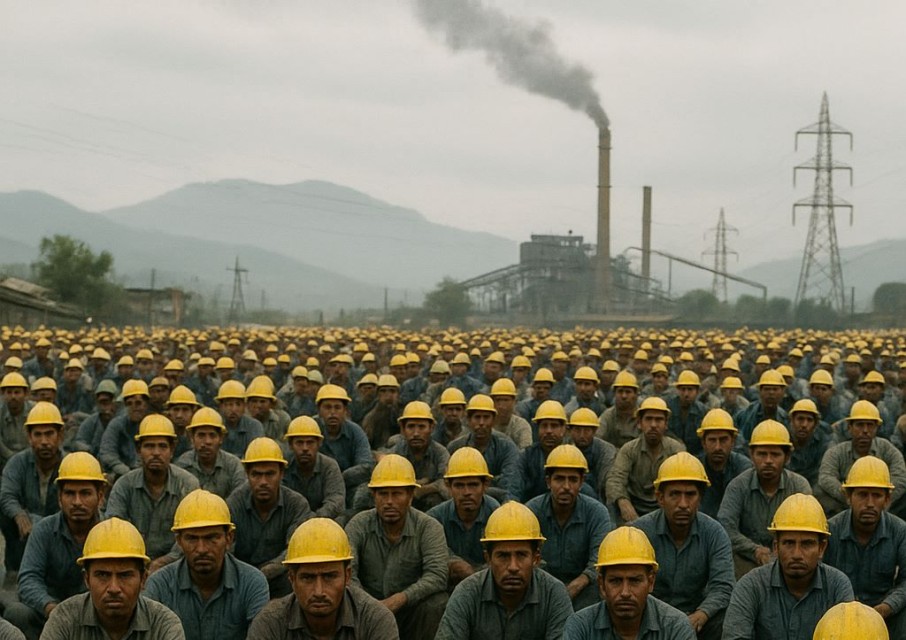 लाइन काटिएका उद्योगका हजारौं कामदार कामबिहीन