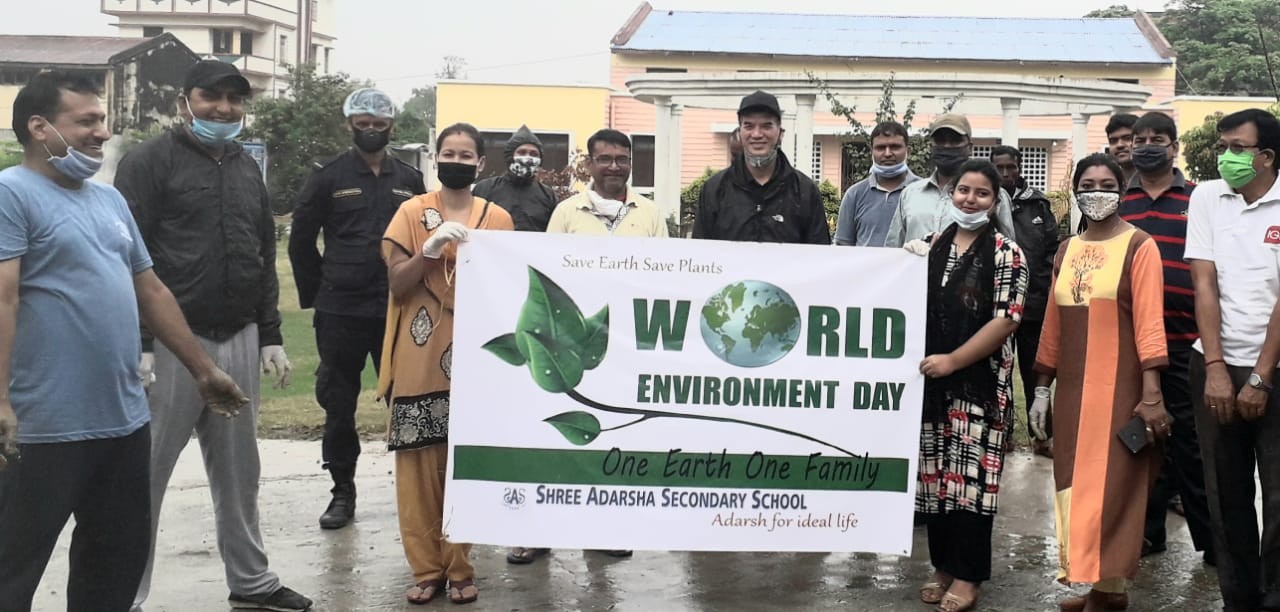 विश्व वातावरण दिवसको अवसरमा वृक्षारोपण समपन्न, वृक्ष जोगाउन जोड
