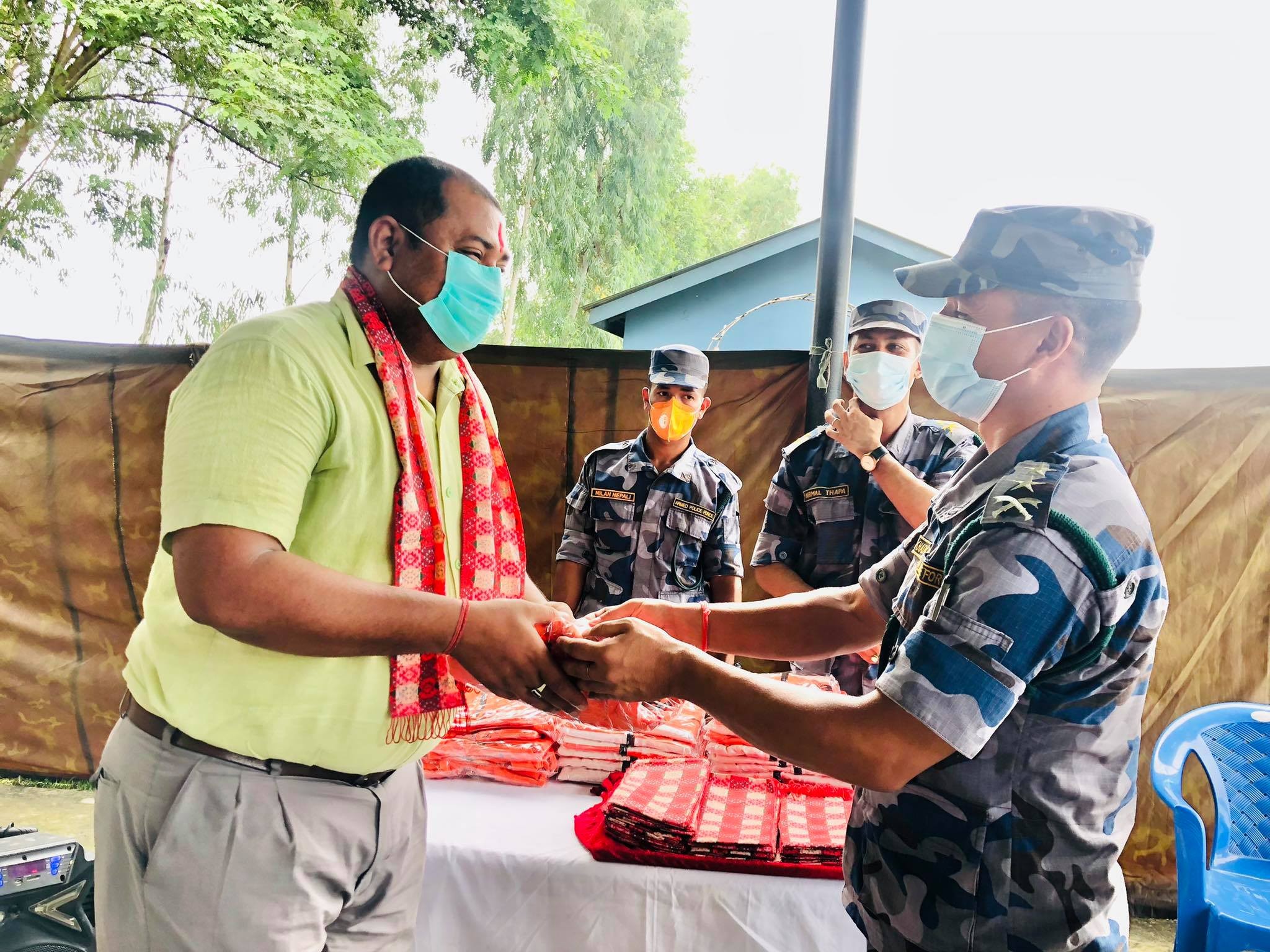 सशस्त्रद्वारा पर्साका निर्वाचित पत्रकारहरुलाई सम्मान