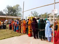 देशभर मतदान सुस्त: ४ घण्टामा १० प्रतिशत मात्रै मत खस्यो