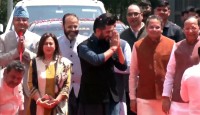 भारत भ्रमणमा रवि लामिछानेको राजनीतिक भेटघाट सुरु, भाजपाद्वारा भव्य स्वागत
