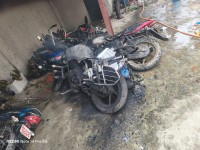 जनकपुर सडक डिभिजनमा Gen-Z आन्दोलनकारीद्वारा तोडफोड र आगजनी