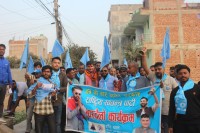 वीरगञ्जमा रास्वपाको घरदैलो तीव्र: उम्मेदवार हरि पन्तद्वारा सुशासन र परिवर्तनको प्रतिबद्धता