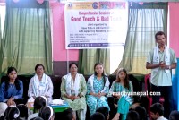लायन्स क्लब र सानो पाइलाको सहकार्यमा गुड टच र ब्याड टच कार्यक्रम 