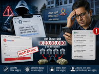 फिशिङ लिंकको जालो : एक क्लिकमै प्राध्यापकको खाताबाट २३ लाखभन्दा बढी रकम गायब