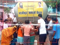 वीरगञ्जमा पानी संकट समाधानमा पतञ्जलिको सहयोग, विभिन्न वडामा शुद्ध पानी वितरण