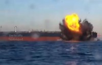 युक्रेनी नौसैनिक ड्रोनद्वारा रूसी ‘स्यान्डो फ्लीट’का दुई तेल ट्याङ्करमा प्रहार