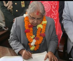 अन्तरिम सरकारकी प्रधानमन्त्री सुशीला कार्की आज पदभार ग्रहण गर्दै