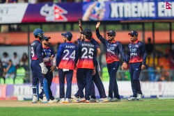 इशान–दीपेन्द्रको विस्फोटक ब्याटिङ र सन्दीपको धारिलो बलिङमा अमेरिकामाथि नेपालको १२२ रनको शानदार जित