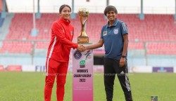 साफ महिला च्याम्पियनसिप : उपाधिका लागि आज नेपाल र बङ्गलादेश खेल्दै
