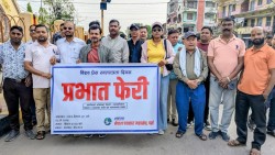 प्रेस स्वतन्त्रता दिवसमा वीरगञ्जमा प्रभातफेरी: ‘वर्तमान सरकार स्वतन्त्र प्रेसविरोधी रवैयामा उत्रियो’