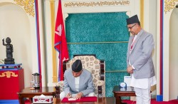 संसद् स्थगनपछि सरकारद्वारा दुई अध्यादेश सिफारिस, राष्ट्रपतिद्वारा अध्ययन जारी