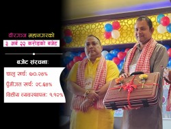 वीरगञ्ज महानगरको ३ अर्ब २२ करोडको बजेट, शिक्षा, स्वास्थ्य र पर्यटन प्राथमिकतामा