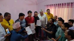 नेपाल पत्रकार महासंघ पर्सामा सदस्यता शुद्धीकरण र साधारणसभा माग गर्दै सामूहिक ज्ञापनपत्र