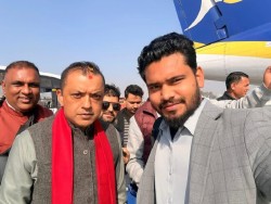 उम्मेदवारी दर्तापछि पहिलो पटक सर्लाही पुगे गगन थापा