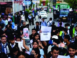 सामाजिक सञ्जाल बन्दविरुद्ध जेनजीको देशव्यापी प्रदर्शन