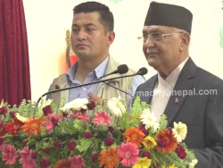 अब रकेटको चालले विकास गर्ने होः प्रधानमन्त्री ओली 