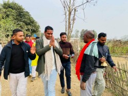 पर्सागढी–७ मा रास्वपाका उम्मेदवार शुशील साह कानुले गरे घरदैलो अभियान