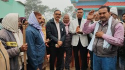 पर्सा–२ मा जसपा उम्मेदवार अशोक टेमानीको घरदैलो अभियान तीव्र, स्थानीय समस्यासँग प्रत्यक्ष संवाद