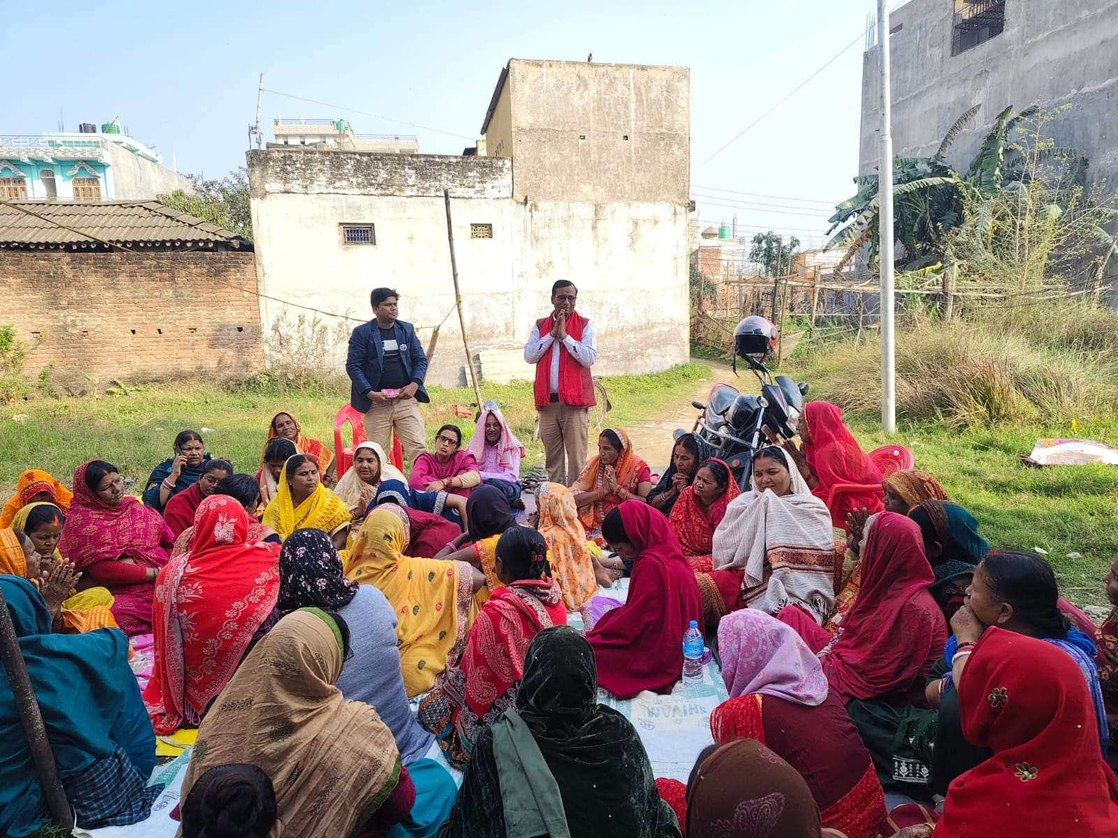 पर्सा–१ मा सरार्फको सशक्त घरदैलो, स्थानीय समस्यालाई प्राथमिकतामा राख्ने प्रतिबद्धता