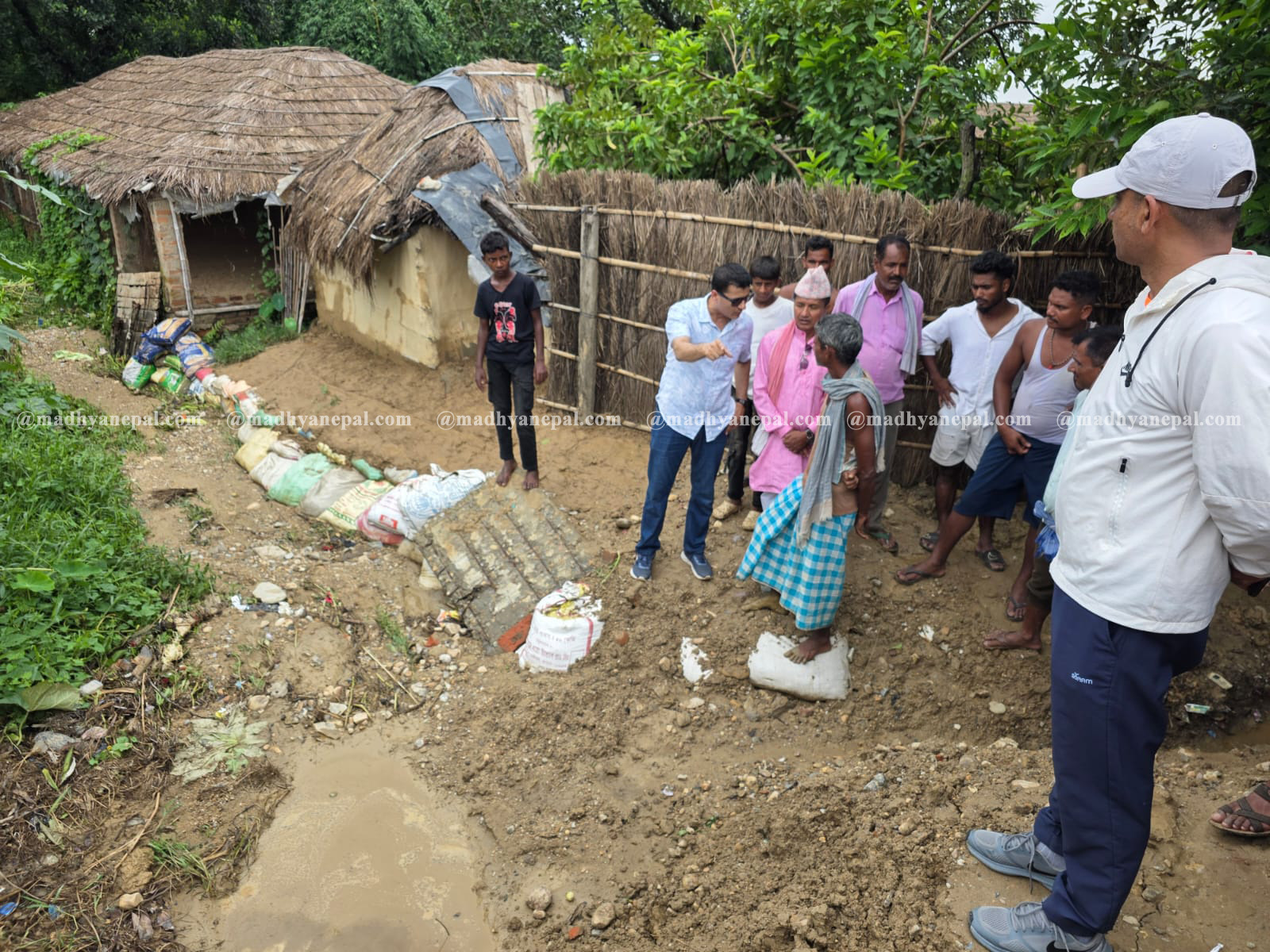 निकास खुलेपछि रघुनाथपुरको डुबान समस्या समाधानतर्फ