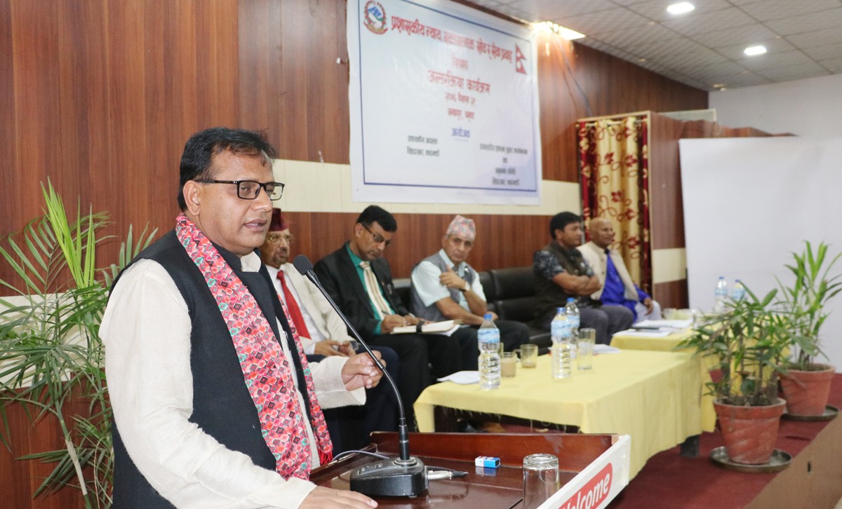 सेवा प्रवाहको झन्झटिलो प्रक्रियाले भ्रष्टाचारलाई संस्थागत ग¥यो : मुख्यमन्त्री राउत