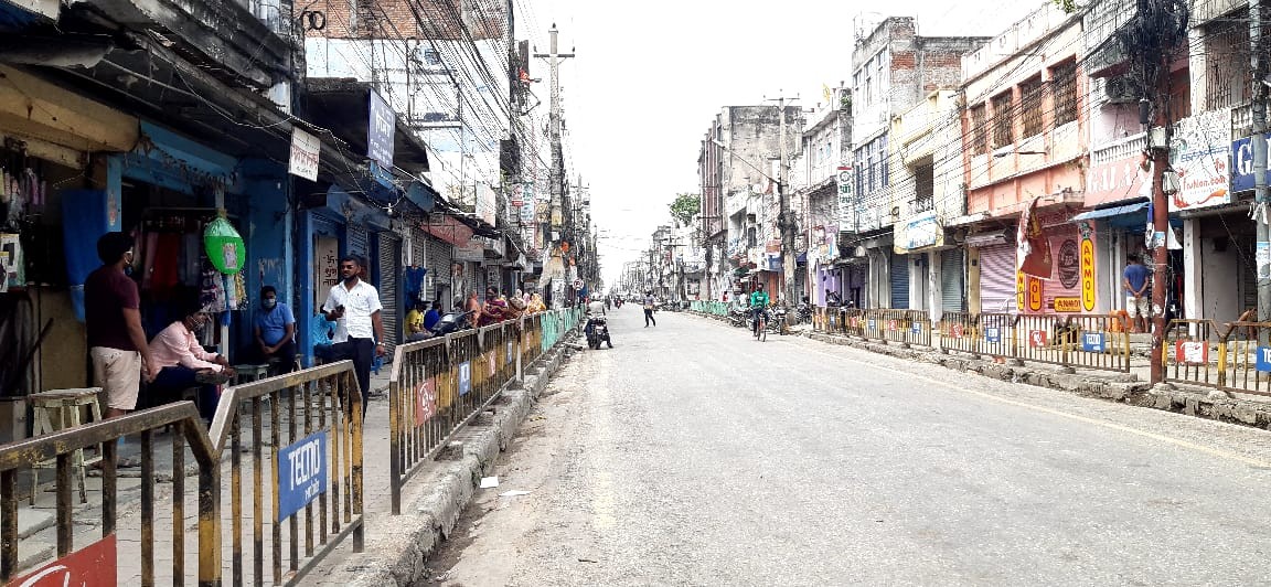 पुनः वीरगंज बजार बन्द हुदाँ व्यापारी मर्कामा, मापदण्ड पुरा गरि सञ्चालन गराउन माग