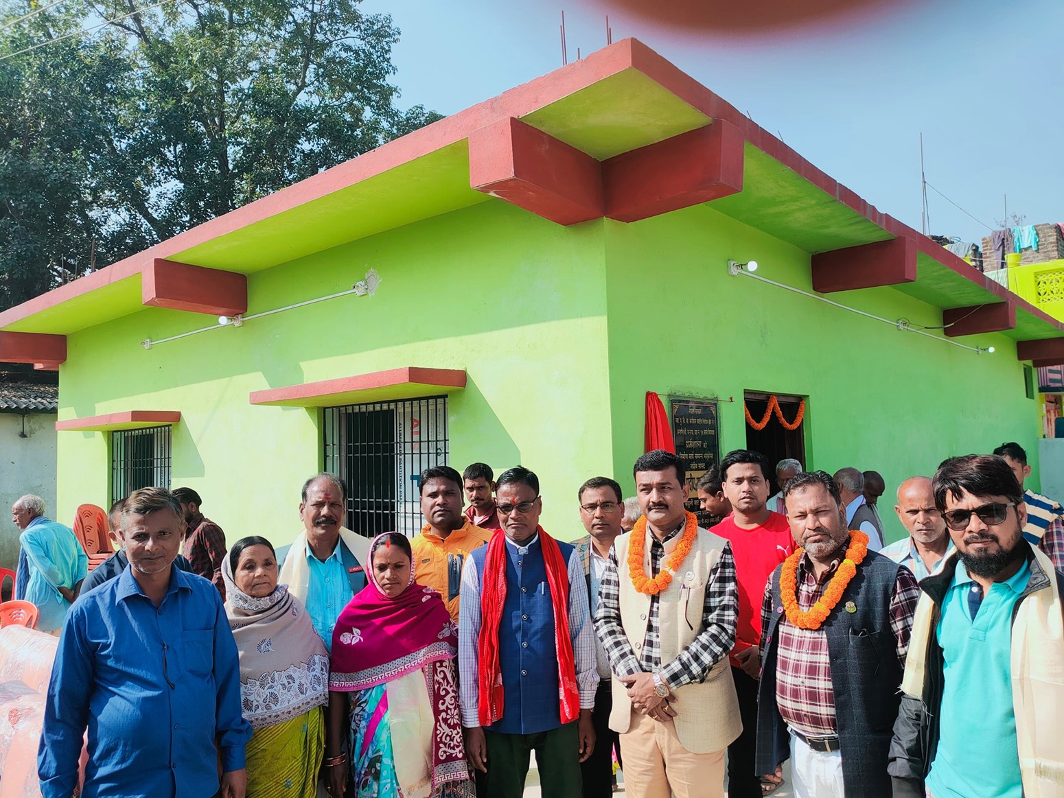 वीरगंजको पिपरामा सांसद प्रदीप यादवले बनाए धर्मशाला, स्थानीय हर्षित