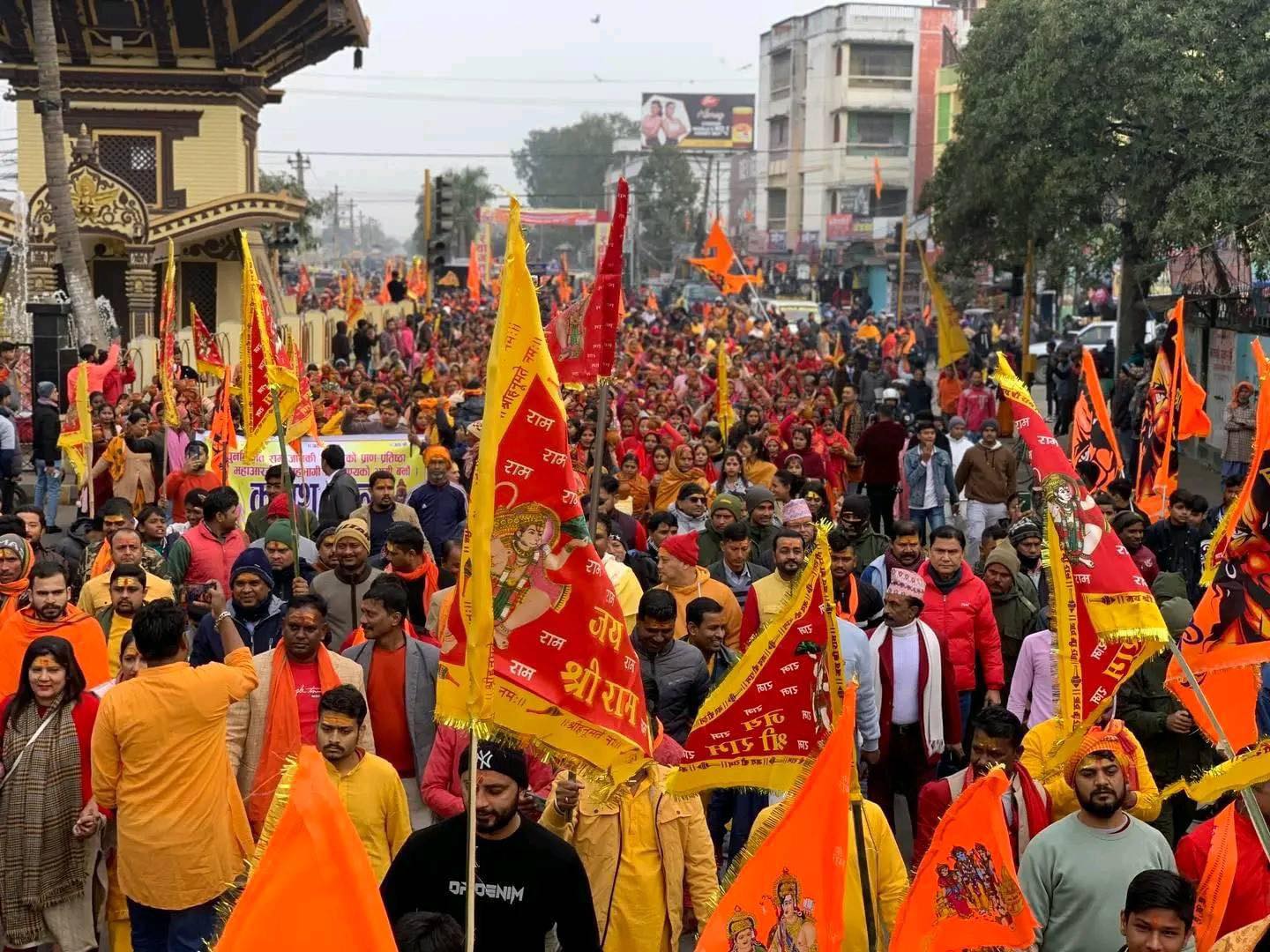 जय श्री राम’ सामाजिक सञ्जालदेखि लिएर चौतर्फी रूपमा