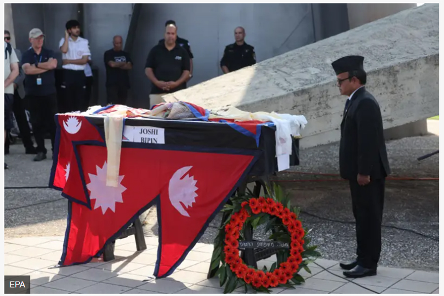 इजरायलमा मारिएका विपिन जोशीको शव आजै कञ्चनपुर ल्याइने