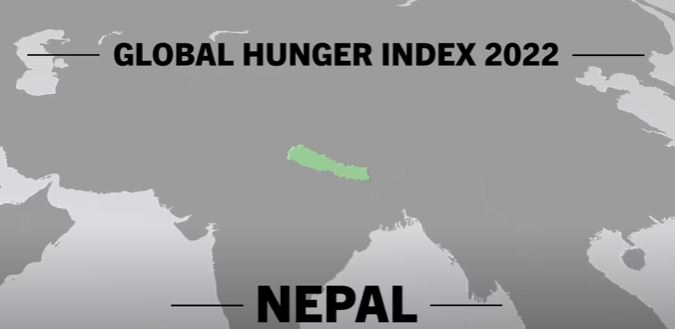 ग्लोबल हंगर इन्डेक्समा नेपाल दक्षिण एसियाको दोस्रो स्थानमा
