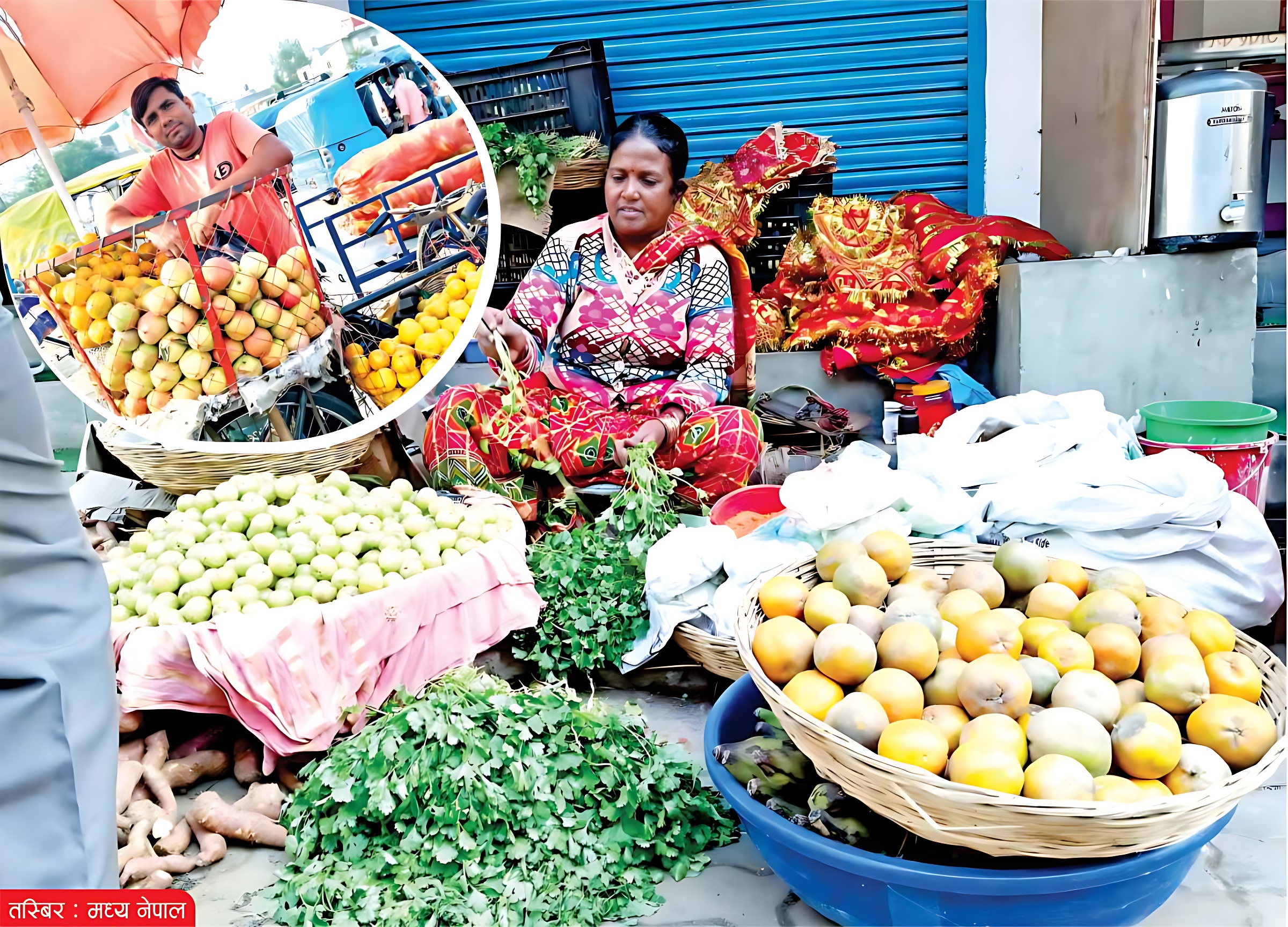 फलफूल बिक्रीमा यो वर्ष गिरावट ,आर्थिक मन्दीको प्रभाव साना व्यवसायसम्म 