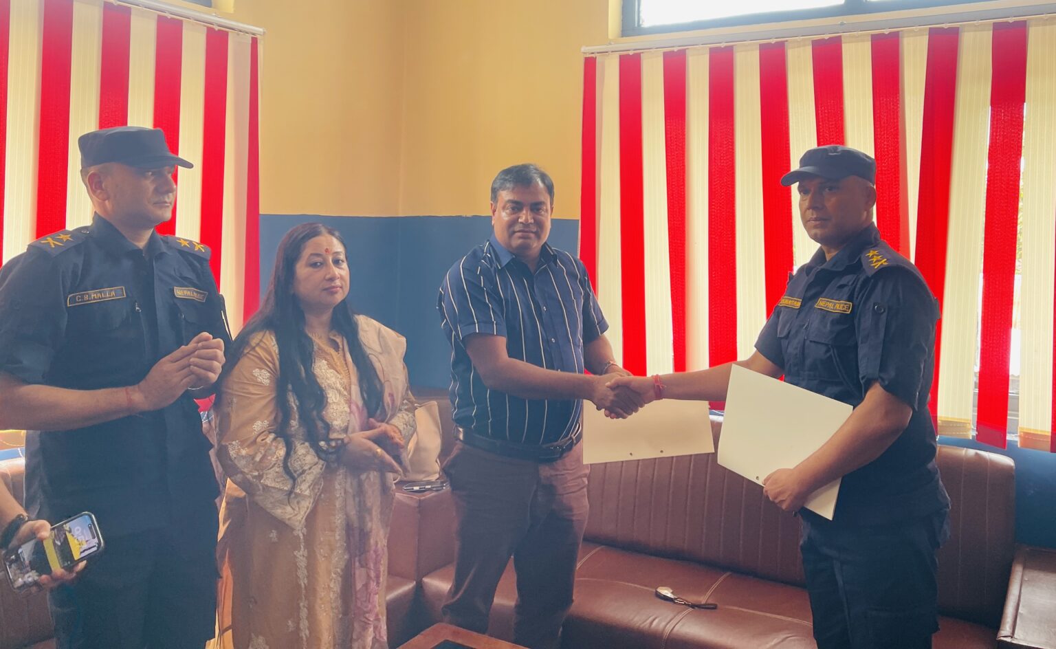 प्रहरी हिरासतका थुनुवा र कर्मचारीलाई प्रहरी परिसरमै निःशुल्क स्वास्थ्य परीक्षण
