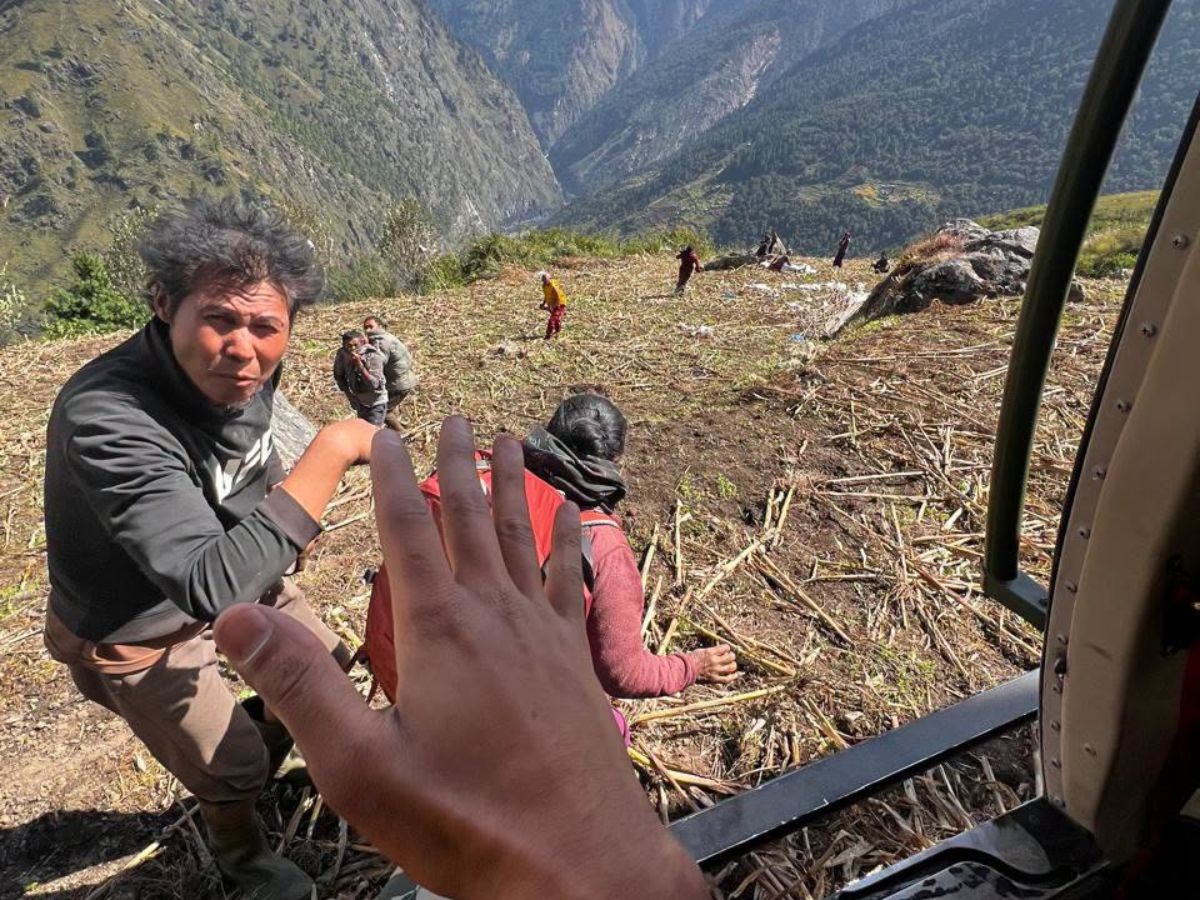 बूढीगण्डकी बाढी : शिशु र विदेशी नागरिकसहित ३६ जनाको उद्धार