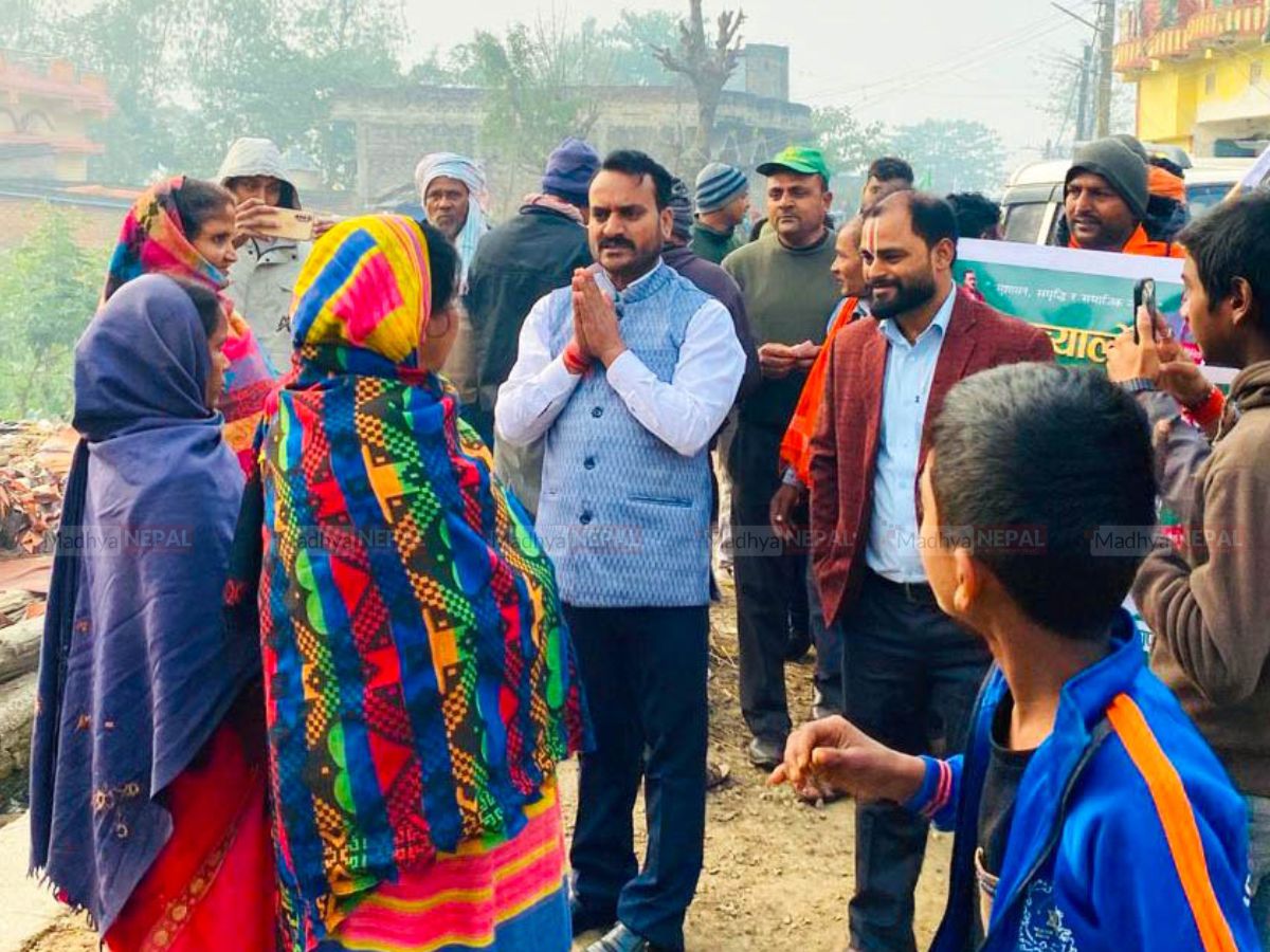 पर्सा–१ मा परागको घरदैलो सुरु, गाउँ–गाउँमा परिवर्तनको सन्देश