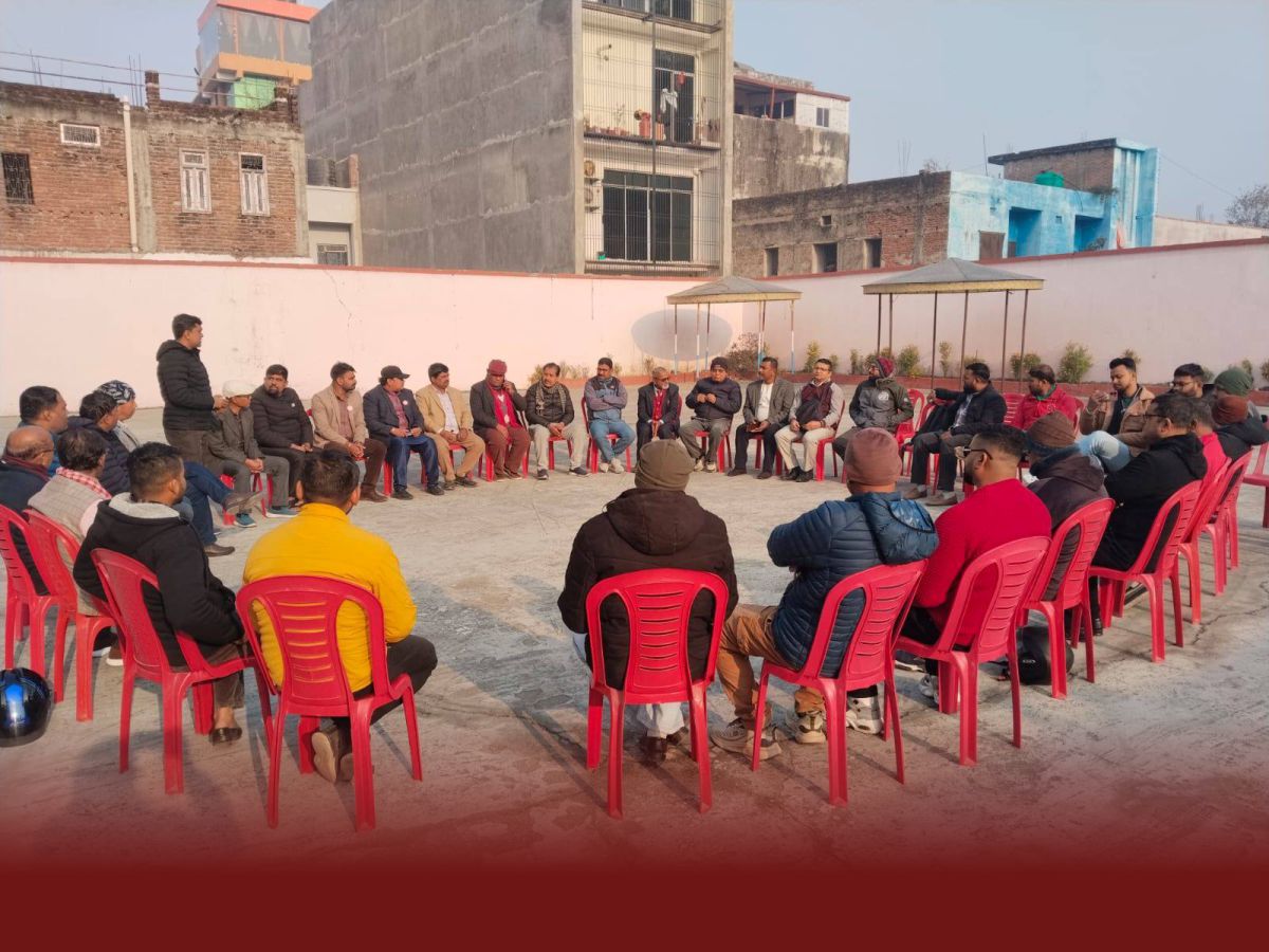 पर्सामा नेकपाद्वारा पत्रकारहरूसँग निर्वाचन अन्तक्रिया कार्यक्रम सम्पन्न