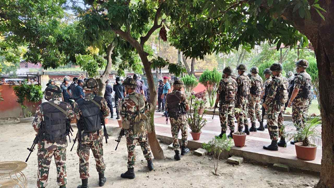 मुख्यमन्त्री नियुक्ति दावीको भिडभाड, प्रदेश प्रमुखको कार्यालयमा सुरक्षा सतर्कता उच्च स्तरमा